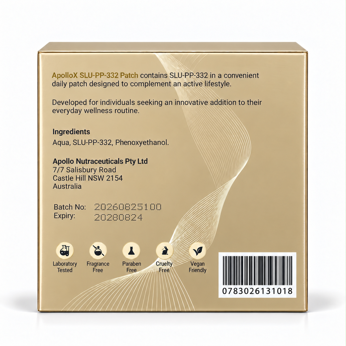 SLU-PP-332 Skin Patch